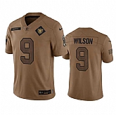 Men's Las Vegas Raiders #9 Tyree Wilson 2023 Brown Salute To Service Limited Football Stitched Jersey Dyin,baseball caps,new era cap wholesale,wholesale hats