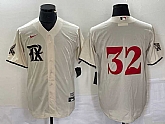 Men's Texas Rangers #32 Evan Carter Cream 2023 City Connect Stitched Baseball Jersey,baseball caps,new era cap wholesale,wholesale hats