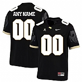 Men's UCF Knights ACTIVE PLAYER Custom Black Stitched Football Jersey