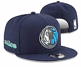 Dallas Mavericks Stitched Snapback Hats 015