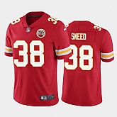 Men & Women & Youth Kansas City Chiefs #38 L'Jarius Sneed Red Vapor Untouchable Limited Stitched Jersey