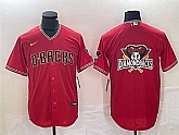 Men's Arizona Diamondbacks Red Team Big Logo Cool Base Stitched Baseball Jersey,baseball caps,new era cap wholesale,wholesale hats