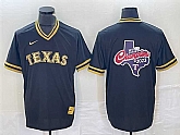 Men's Texas Rangers Black 2023 World Series Champions Big Logo Cool Base Stitched Baseball Jerseys,baseball caps,new era cap wholesale,wholesale hats
