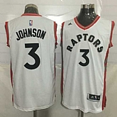 Men's Toronto Raptors #3 James Johnson White New NBA Rev 30 Swingman Jersey,baseball caps,new era cap wholesale,wholesale hats