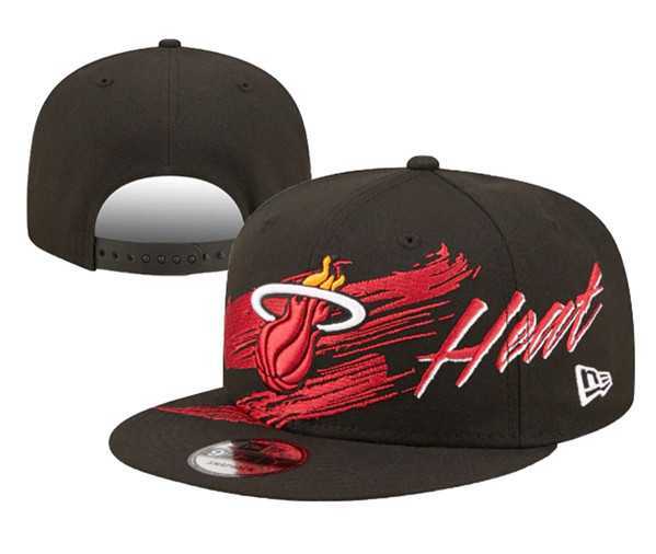 Miami Heat Stitched Snapback Hats 036