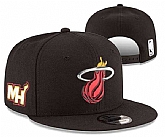 Miami Heat Stitched Snapback Hats 039
