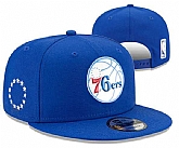 Philadelphia 76ers Stitched Snapback Hats 0033