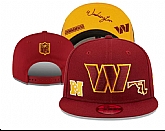 Washington Commanders Stitched Snapback Hats