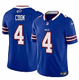 Men & Women & Youth Buffalo Bills #4 James Cook Blue 2023 F.U.S.E. Vapor Untouchable Limited Jersey,baseball caps,new era cap wholesale,wholesale hats