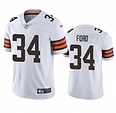 Men & Women & Youth Cleveland Browns #34 Jerome Ford White Vapor Limited Jersey,baseball caps,new era cap wholesale,wholesale hats