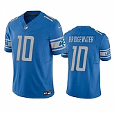 Men & Women & Youth Detroit Lions #10 Teddy Bridgewater Blue 2023 F.U.S.E. Vapor Untouchable Limited Jersey,baseball caps,new era cap wholesale,wholesale hats