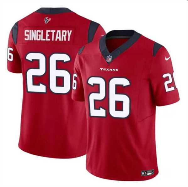 Men & Women & Youth Houston Texans #26 Devin Singletary Red 2023 F.U.S.E. Vapor Untouchable Limited Jersey