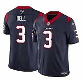 Men & Women & Youth Houston Texans #3 Tank Dell Navy 2023 F.U.S.E. Vapor Untouchable Limited Jersey,baseball caps,new era cap wholesale,wholesale hats