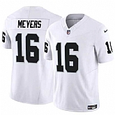 Men & Women & Youth Las Vegas Raiders #16 Jakobi Meyers White 2023 F.U.S.E Vapor Untouchable Limited Jersey