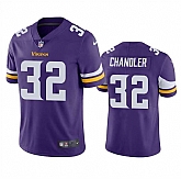 Men & Women & Youth Minnesota Vikings #32 Ty Chandler Purple 2023 F.U.S.E. Vapor Untouchable Limited Jersey,baseball caps,new era cap wholesale,wholesale hats