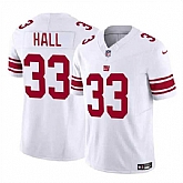 Men & Women & Youth New York Giants #33 Hassan Hall White 2023 F.U.S.E. Vapor Untouchable Limited Jersey