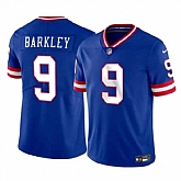 Men & Women & Youth New York Giants #9 Matt Barkley Blue 2023 F.U.S.E. Throwback Vapor Untouchable Limited Jersey,baseball caps,new era cap wholesale,wholesale hats
