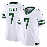 Men & Women & Youth New York Jets #7 Tim Boyle 2023 F.U.S.E. White Throwback Vapor Untouchable Limited Jersey,baseball caps,new era cap wholesale,wholesale hats