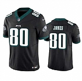 Men & Women & Youth Philadelphia Eagles #80 Julio Jones Black 2023 F.U.S.E. Vapor Untouchable Limited Jersey,baseball caps,new era cap wholesale,wholesale hats