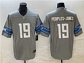 Men's Detroit Lions #19 Donovan Peoples-Jones Gray Vapor Untouchable Limited Jersey,baseball caps,new era cap wholesale,wholesale hats