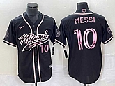 Men's Inter Miami CF #10 Lionel Messi Black Cool Base Stitched Jersey,baseball caps,new era cap wholesale,wholesale hats