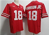 Men's Ohio State Buckeyes #18 Marvin Harrison JR. Red 2023 F.U.S.E. Limited Stitched Jersey,baseball caps,new era cap wholesale,wholesale hats