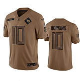 Men's Tennessee Titans #10 DeAndre Hopkins 2023 Brown Salute To Service Limited Jersey Dyin,baseball caps,new era cap wholesale,wholesale hats