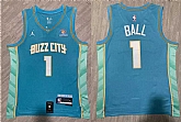 Hornets 1 LaMelo Ball Blue Nike 2023-24 City Edition Swingman Jersey