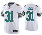 Men & Women & Youth Miami Dolphins #31 Byron Jones 2020 White Vapor Limited Stitched Jersey,baseball caps,new era cap wholesale,wholesale hats