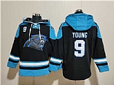 Men's Carolina Panthers #9 Bryce Young Black Ageless Must-Have Lace-Up Pullover Hoodie,baseball caps,new era cap wholesale,wholesale hats