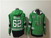 Mens Philadelphia Eagles #62 Jason Kelce Green Ageless Must-Have Lace-Up Pullover Hoodie