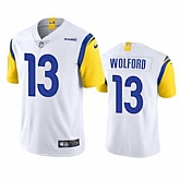 Men & Women & Youth Los Angeles Rams #13 John Wolford White Vapor Untouchable Limited Stitched Football Jersey,baseball caps,new era cap wholesale,wholesale hats