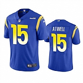 Men & Women & Youth Los Angeles Rams #15 Tutu Atwell Royal Vapor Untouchable Limited Stitched Football Jersey,baseball caps,new era cap wholesale,wholesale hats