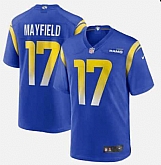 Men & Women & Youth Los Angeles Rams #17 Baker Mayfield Royal Vapor Untouchable Limited Stitched Football Jersey,baseball caps,new era cap wholesale,wholesale hats