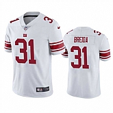 Men & Women & Youth New York Giants #31 Matt Breida White Vapor Untouchable Limited Stitched Jersey,baseball caps,new era cap wholesale,wholesale hats