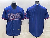 Men's Buffalo Bills Team Big Logo Cool Base Stitched Baseball Jersey,baseball caps,new era cap wholesale,wholesale hats