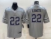 Men's Dallas Cowboys #22 Emmitt Smith Grey 2020 Inverted Legend Stitched NFL Nike Limited Jersey,baseball caps,new era cap wholesale,wholesale hats