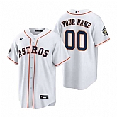 Men's Houston Astros ACTIVE PLAYER Custom White 2022 World Series Home Stitched Baseball Jersey,baseball caps,new era cap wholesale,wholesale hats