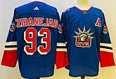 Men's New York Rangers #93 Mika Zibanejad Blue 2022-23 Reverse Retro Stitched Jersey,baseball caps,new era cap wholesale,wholesale hats