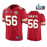 Men & Women & Youth Kansas City Chiefs #56 George Karlaftis Red Super Bowl LVII Patch Vapor Untouchable Limited Stitched Jersey,baseball caps,new era cap wholesale,wholesale hats