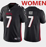 Women's Atlanta Falcons #7 Younghoe Koo New Black Vapor Untouchable Limited Stitched NFL Jersey,baseball caps,new era cap wholesale,wholesale hats