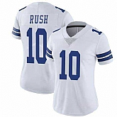 Women's Dallas Cowboys #10 Cooper Rush White Vapor Untouchable Limited Stitched Jersey Dzhi,baseball caps,new era cap wholesale,wholesale hats