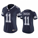 Women's Dallas Cowboys #11 Micah Parsons Blue 2021 Draft Jersey,baseball caps,new era cap wholesale,wholesale hats