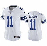 Women's Dallas Cowboys #11 micah parsons White 2021 Vapor Jersey,baseball caps,new era cap wholesale,wholesale hats