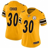 Women's Nike Steelers #30 James Conner Gold Stitched NFL Limited Inverted Legend Jersey Dzhi,baseball caps,new era cap wholesale,wholesale hats