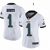 Women's Philadelphia Eagles #1 Jalen Hurts Limited White Vapor Untouchable NFL Jersey,baseball caps,new era cap wholesale,wholesale hats