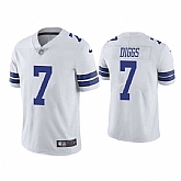 Youth Dallas Cowboys #7 Trevon Diggs White Vapor Untouchable Limited Stitched Jersey,baseball caps,new era cap wholesale,wholesale hats