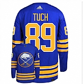 Men's Buffalo Sabres #89 Alex Tuch Blue Stitched Jersey Dzhi