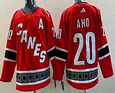 Men's Carolina Hurricanes #20 Sebastian Aho Red 2022 Reverse Retro Authentic Jersey,baseball caps,new era cap wholesale,wholesale hats