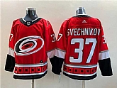 Men's Carolina Hurricanes #37 Andrei Svechnikov Red NEW Stitched Jersey,baseball caps,new era cap wholesale,wholesale hats